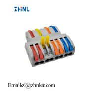 Connecteurs de câblage rapide SPL-84 en nylon 32A 250V, 4 entrées/8 sorties, mâle/femelle, sans vis, pour raccordement rapide des fils électriques