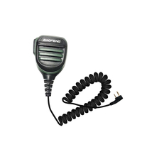 Baofeng talkie-walkie haut-parleur Microphone bicolore PTT micro pour UV-5R BF-888S UV-16 UV-5RH Quansheng UV-K5 K6 Radio bidirectionnelle