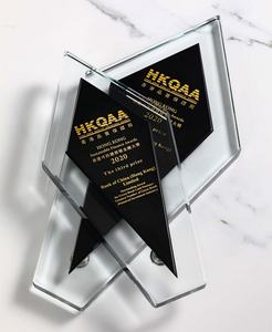 Trophée en <span class=keywords><strong>cristal</strong></span> optique en verre K9 vierge en gros, récompense personnalisée, logo de certification, cadre <span class=keywords><strong>photo</strong></span>, base en <span class=keywords><strong>cristal</strong></span>, souvenir européen - Product Image 6