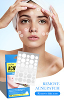 Patchs d'acné hydrocolloïdes invisibles guérison rapide ultra-mince sans couture pour jour nuit tache acné soins de la peau traitement