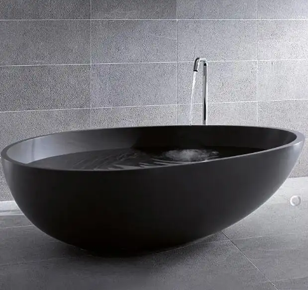 Nuova modalità vintage vasche da bagno freestanding vasca da bagno ovale in acrilico