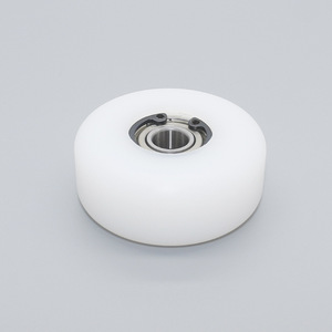 Rodillos de Polea Planos Recubiertos de Nailon PA66 de Plástico de Ingeniería al por Mayor, 9.525*50.8*20.9mm - Product Image 3