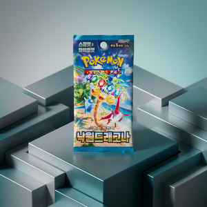 Boîte de rappel Dragona Paradise Violet Scharlatin Coréen scellée TCG, cartes de collection à grader, jeu de cartes Dragon Hobby, cartes rares, vente en gros - Product Image 1
