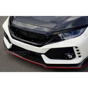 Kit carrosserie pour Honda Civic 2016-2019, calandre de pare-chocs, grilles de course, bandes décoratives, calandre avant, pièce extérieure - Product Image 3