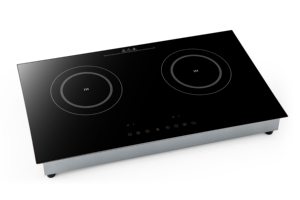 Appareils électroménagers de cuisine de haute qualité, plaques de cuisson à induction à double foyer, cuisinière à induction domestique - Product Image 2