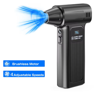 4000mAh Haute Pression <span class=keywords><strong>Air</strong></span> Duster Puissant Électrique Mini Turbo Ventilateur <span class=keywords><strong>Air</strong></span> Souffleur Compressé <span class=keywords><strong>Air</strong></span> Duster pour PC De Bureau Cleaner - Product Image 2