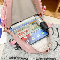 Marksman 2024 nueva moda estilo coreano Kawaii mochila de gran capacidad mochila escolar barata para chicas universitarias