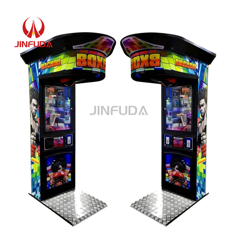 Boxer Arcade Machine Coin-Operated Punch Kick Strength Tester Fun ...