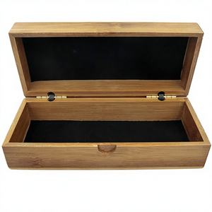 Vente en gros de lunettes sur mesure, lunettes de soleil avec logo personnalisé, étuis en <span class=keywords><strong>bois</strong></span> de bambou faits à la main, emballages pour lunettes - Product Image 4