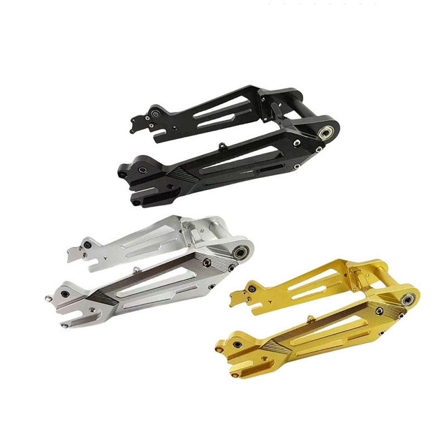 Factory Direct Custom Universal Aluminum Alloy Rear Swing Arm Modified Parts for Motorcycle, Great Sword Style Swing Arm