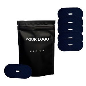 Cinta Adhesiva para la Boca con Logotipo Personalizado para Mujeres, Tiras para Dormir que Evitan la Respiración Bucal, Ayudan a la Respiración Nasal, Cinta Adhesiva Hipoalergénica para Dormir - Product Image 1