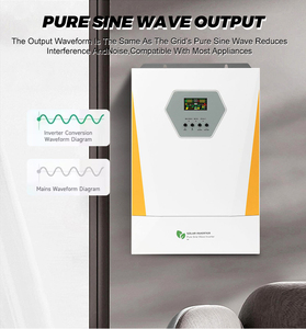 Inversores de Energía Solar Híbridos de 3000W 3600W 6200W de Fábrica, Personalizados, de la Mejor Calidad, Sistema de Energía Solar Fuera de la Red - Product Image 5