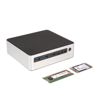 Intel Core I3 1215U 12th Gen Nuc Nano Small Micro Mini Computer PC X86 2 Ethernet Lan Win 10 11 Linux Ubuntu DDR5 Mini PC