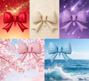 Globo de Aluminio con Lazo en Color Macaron, Estilo Femenino, <span class=keywords><strong>para</strong></span> Decoración de Fondo de Bodas, Fiestas de Cumpleaños, Despedidas de Soltera y Eventos - Product Image 2
