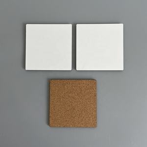 Sous-verres en bois MDF à panneaux durs <span class=keywords><strong>pour</strong></span> Table basse avec Base en liège <span class=keywords><strong>pour</strong></span> la Protection de la Table - Product Image 4