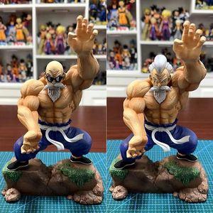 Figurine en PVC d'anime Dragon GK Master Roshi de 27 cm, jouet Kame Sennin, cadeau de dessin animé, figurine de manga, deux têtes interchangeables - Product Image 2