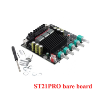 ST21PRO TPA3221 BT 5.2 2.1 Kanal Güçlü Ses Stereo Subwoofer Amfi Kartı 100WX2+200W TIZ Bas Nota Ayarlama AMP
