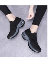 Chaussettes de chaussures de marche moins chères maille pied Airpad filles mocassins de jazz modernes baskets de danse pour femmes