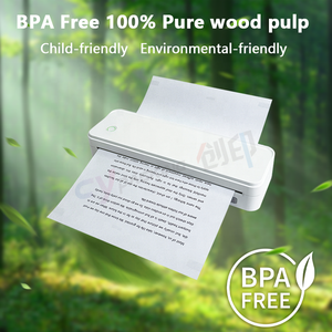 Papel Térmico de Secado Rápido en Rollo para Impresoras Térmicas A4 Newyes, Phomemo y PeriPage A40 - Product Image 3