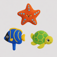 Jouet en peluche personnalisé pour animaux de compagnie, jouet interactif couineur pour chiens, poupée en peluche animale mignonne, fournitures pour animaux de compagnie en gros