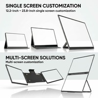 Factory 14 Inch Triple Portable LCD Screen Monitor IPS 1920*1200P Dual Extender USB3.1 Type-C 60Hz Patent Design for LPS Display
