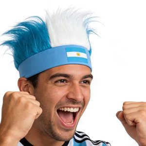 2026 USA Canada Mexique Perruque de supporter de football Bandeau Mohawk drapeau national pour le Tournoi Mondial de Football Accessoire de <span class=keywords><strong>stade</strong></span> - Product Image 5