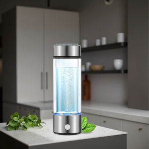 YenvQee botol air minum hidrogen portabel, botol air Nano Flask sehat elektrolisis, Generator air kaya hidrogen 450Ml - Product Image 1