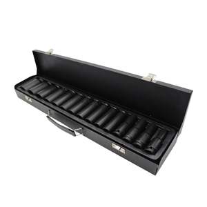 CLATOOL alta calidad 15 piezas 1/2 "Cr-Mo <span class=keywords><strong>Dr</strong></span>. Deep Impact Socket Set juego de herramientas de mano Kits para reparación de automóviles herramientas duraderas - Product Image 6