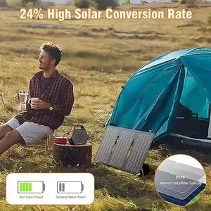 Port USB Type-C Pliant 12V 18V 30W Panneau Solaire Portable Étanche 10W 15W 30W pour Voyager Randonnée Téléphone 30W 18.2V Chargeur - Product Image 4
