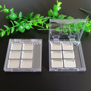 Six Color <b>Square</b> Eyeshadow Palette Plastic Box Makeup <b>Tool</b> Set Eyes Application Convenient - Product Image 3