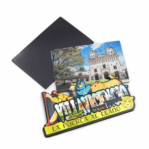 Aimants de réfrigérateur personnalisés en aluminium argenté, autocollants magnétiques en forme, logo personnalisé en couleur, design contemporain - Product Image 4