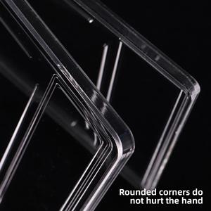 X527 Étui de protection en plastique givré pour cartes de sport, style PSA, avec scellage par ultrasons, pour cartes gradées - Product Image 4