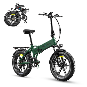 Bicicleta eléctrica plegable 20" 4.0 fat tire batería 48V 13Ah pedelec montaña para adultos - Product Image 1