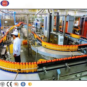 Ligne de production de jus d'orange Ligne de production de jus de pomme Ligne de production de jus de fruits Prix