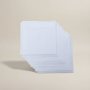 Promotion affaires 100% coton <span class=keywords><strong>tissu</strong></span> hommes poche carré en gros grand personnalisé 40*40cm mouchoirs plaine blanc cadeaux <span class=keywords><strong>mouchoir</strong></span> - Product Image 3