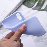 Coque de protection arrière en silicone liquide TPU pour iPhone X XR XS 11 12 13 14 15 16 Pro Max 7 Plus