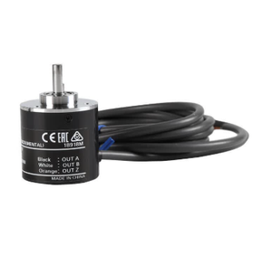 Encodeur rotatif incrémental E6B2-CWZ6C, sortie NPN, 100kHz, DC5-24V, IP50, câble de 500mm, équipement industriel, arbre en acier inoxydable, 35mA - Product Image 2