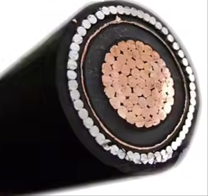 Cable de Alta Tensión con Aislamiento XLPE de 11kV 22kV 33kV, Cable de Alimentación Blindado con Conductor de Cobre para Sistemas Subterráneos - Product Image 4