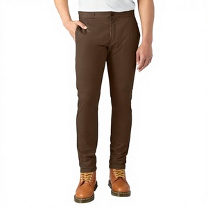 Pantalones Técnicos Ligeros Personalizables para Hombre, de Rendimiento Medio, Impermeables, Transpirables, Elásticos, Estilo Chino, con Pliegues Delanteros, Casual Elegante - Product Image 3