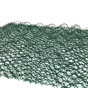 3D Geomat three dimensional erosion control mat applied in water and soil conservation used in the slope protection of roadway