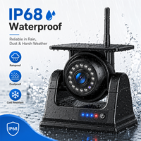 Sistema de Cámara de Reversa Inalámbrica de 7 Pulgadas para RV, Camión, Remolque, IP68 Impermeable, Visión Nocturna