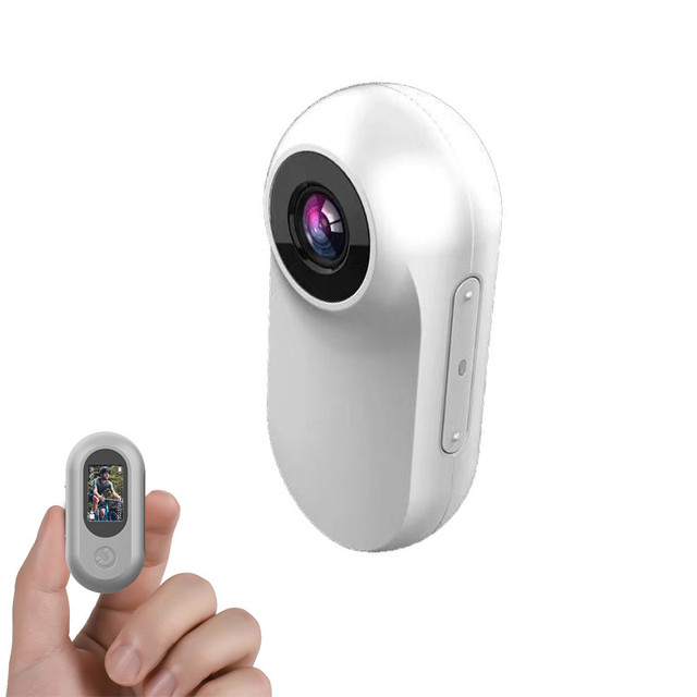 Mini 2MP Sport Body Camera Screen CMOS Sensor H.264 Video IP65 Waterproof Motion Detection Photo Video Recording SD Card Storage