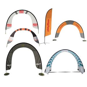 Publicité de qualité commerciale Designs personnalisés Semi-Circle Fpv Racing Gate - Product Image 1