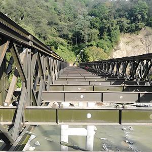 <span class=keywords><strong>Puente</strong></span> <span class=keywords><strong>Bailey</strong></span> de acero prefabricado: Certificado ISO 9001, opciones de tramo de 6m-60m, uso <span class=keywords><strong>militar</strong></span> y civil - Product Image 3