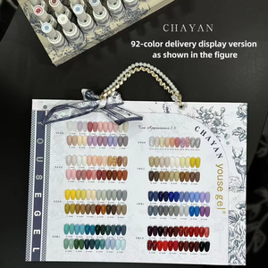 Ensemble de vernis à ongles en gel 92 couleurs 15ml avec panneau d'affichage, logo personnalisé, kit de manucure professionnel en gel UV LED à retirer par trempage - Product Image 3
