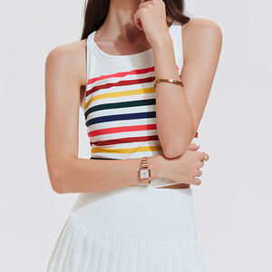 Ensemble jupe de sport personnalisable avec logo pour femme – Tenue de yoga extensible à séchage rapide – Ensemble deux pièces jupe de fitness et de tennis pour l'été - Product Image 1