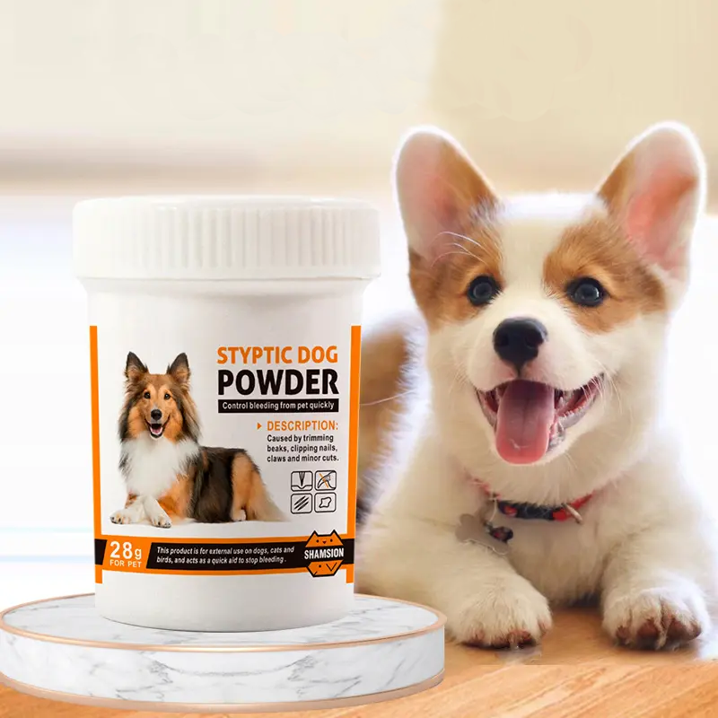 Wholesale Pet Hemostatic Powder 28g with Pain Relieving Cream for