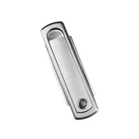 Serrure de tiroir à poignée rotative Pearl Chrome 90, ouverture gauche/droite, ANSI Grade 1, entraxe 34 mm pour automatisation de contrôle d'accès