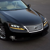Pour Lexus ES 2006-2012 : Amélioration des phares Matrix 3 yeux de chat 6+6 faisceaux, Plug & Play. Les modèles 06-09 nécessitent le remplacement du pare-chocs avant.