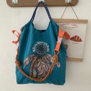 Vente en gros Sac en tissu écologique en nylon brodé pour femmes Sac à bandoulière de grande capacité - Product Image 5